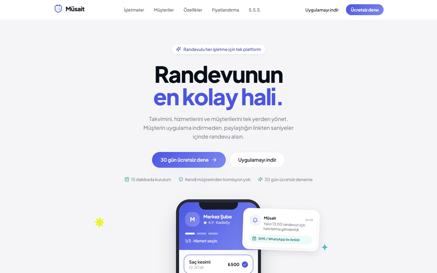 musait.co home page